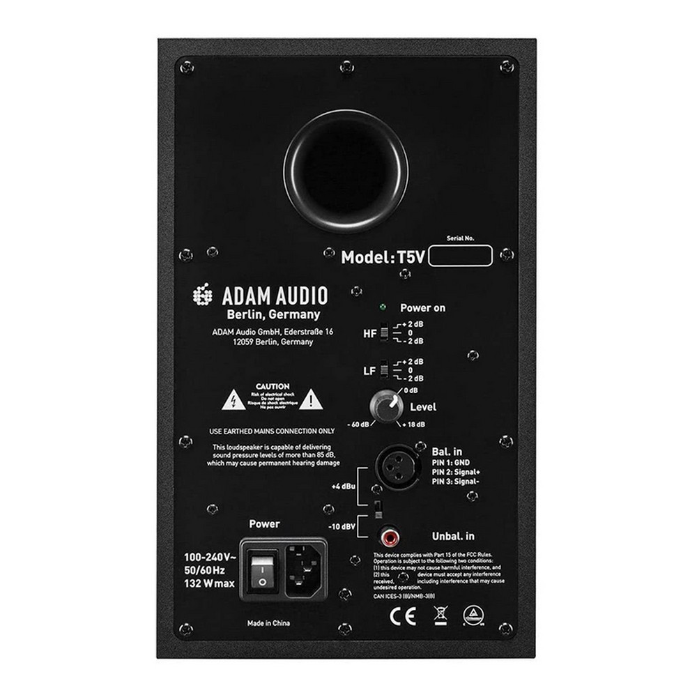 ADAM Audio T5V Two-way 5-inch Active Studio Monitor