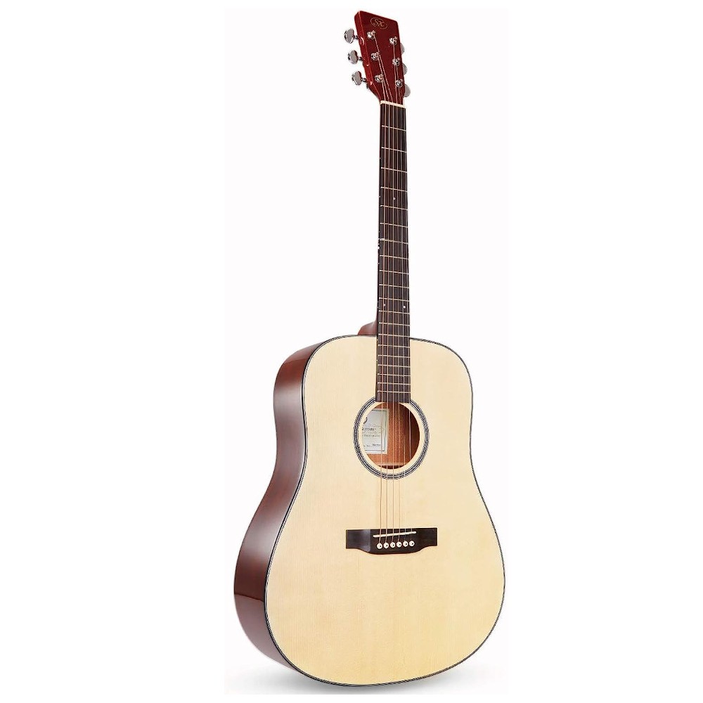 SX SD304G Dreadnought Acoustic Guitar (Gloss Finish)