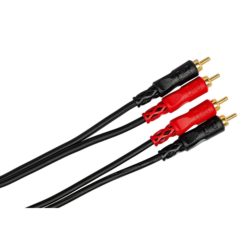 Hosa - CRA-202AU Dual RCA to Same Stereo Interconnect, 2Meters 