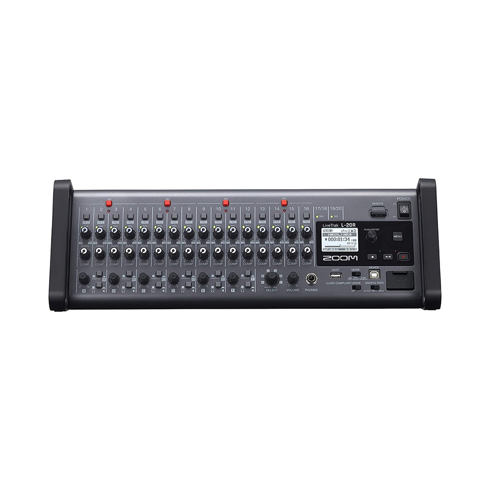 Zoom L-20R LiveTrak Digital Mixer & Multitrack Recorder