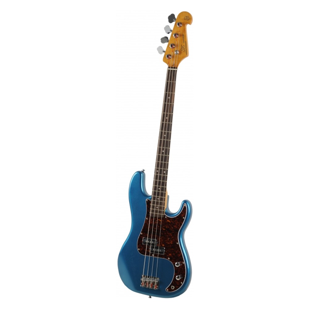 SX SPB62+/LPB Precision Electric Bass Guitar (Lake Placid Blue)