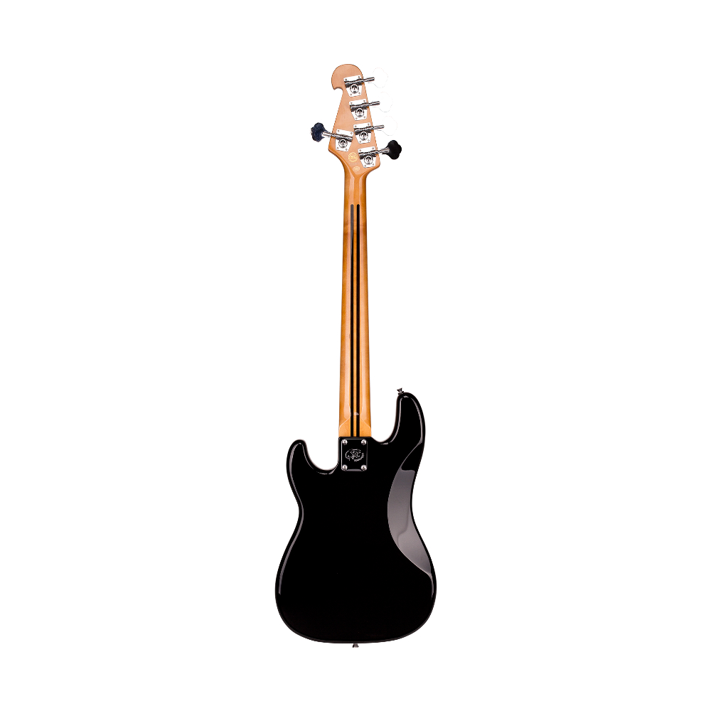 SX SPB62+/5/BK 5 String PB Bass Guitar (Black)