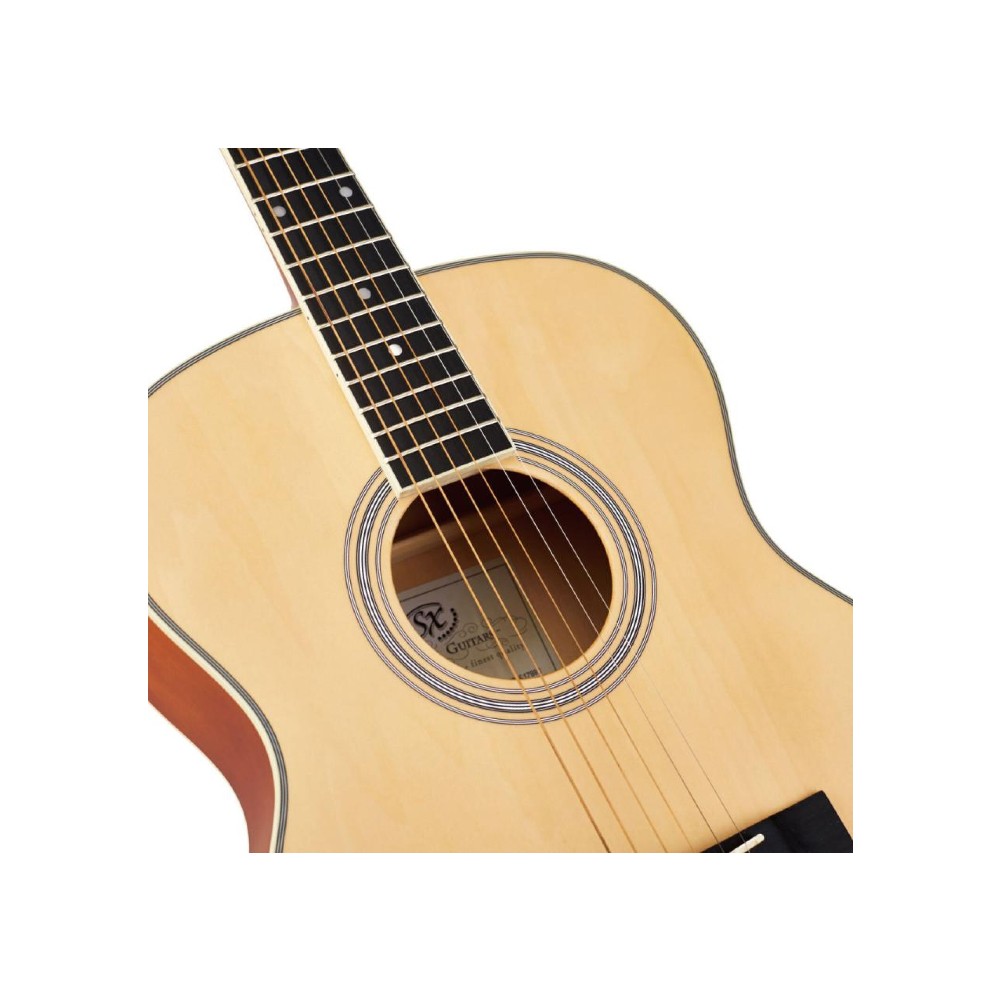 SX SO104G Acoustic Guitar (Natural)