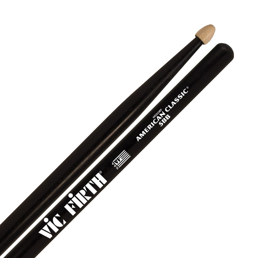 Vic Firth American Classic 5BB Drumsticks (Black)