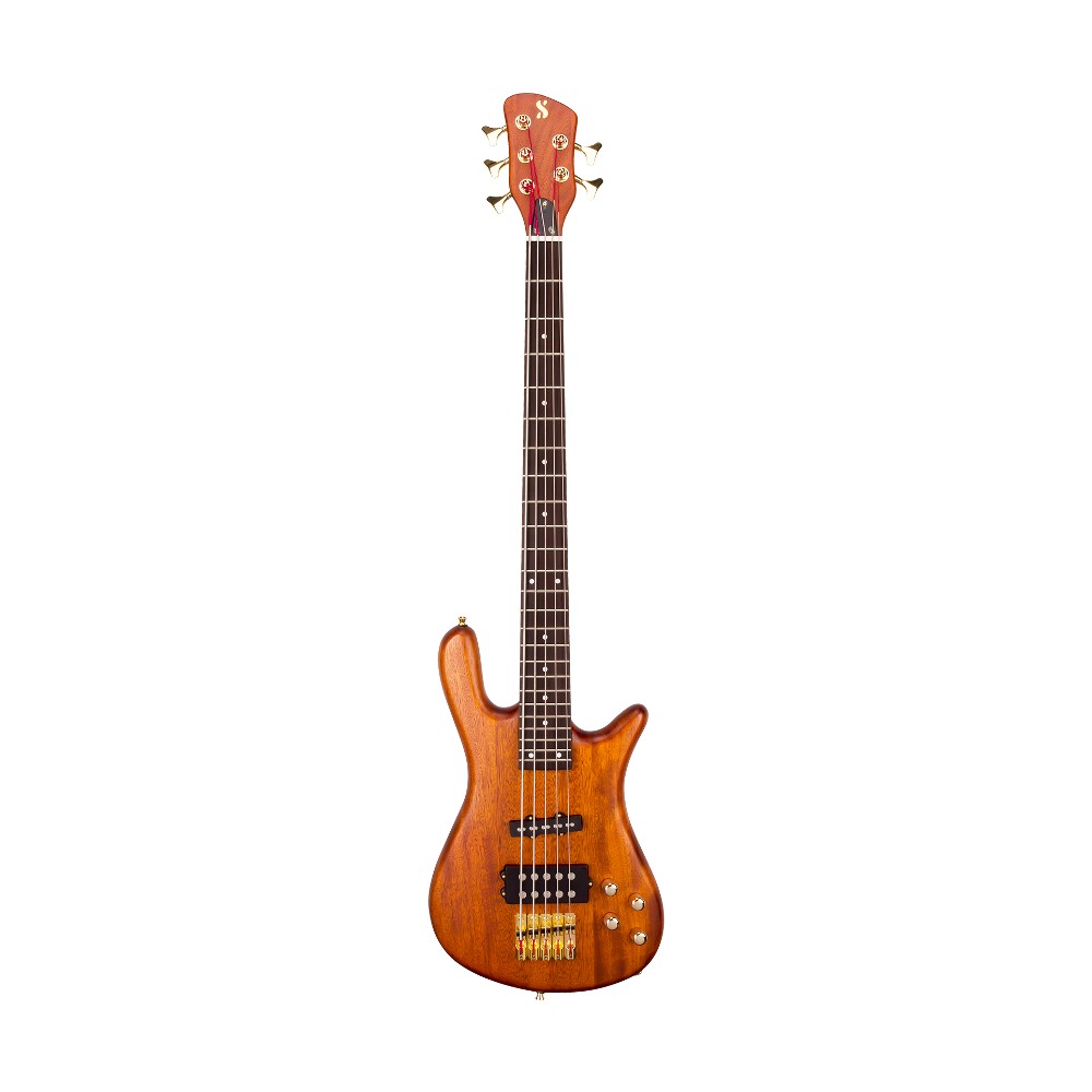 SX SWB1/5 5-String Bass Guitar (Natural)