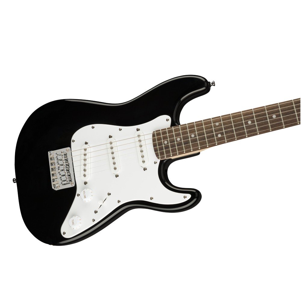 Squier by Fender SQ Mini Stratocaster V2 Electric Guitar - Black (370121506)