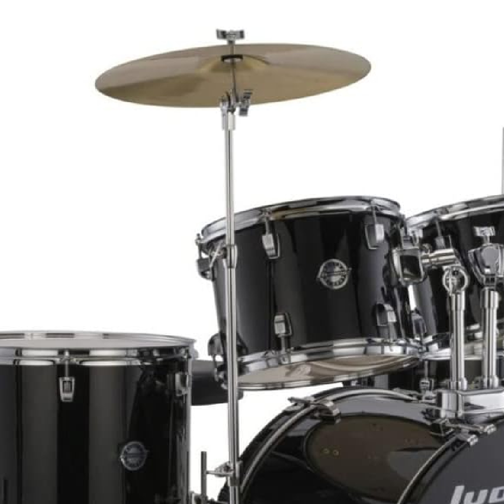 Ludwig LC19011DIR Accent Fuse 5-piece Drum Set (Black Sparkle)