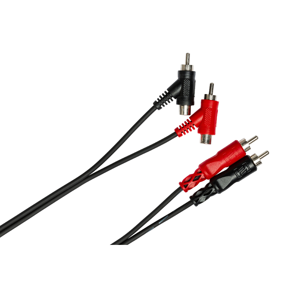 Hosa CRA-201PB Dual Cable Piggyback RCA Connector (1m.)