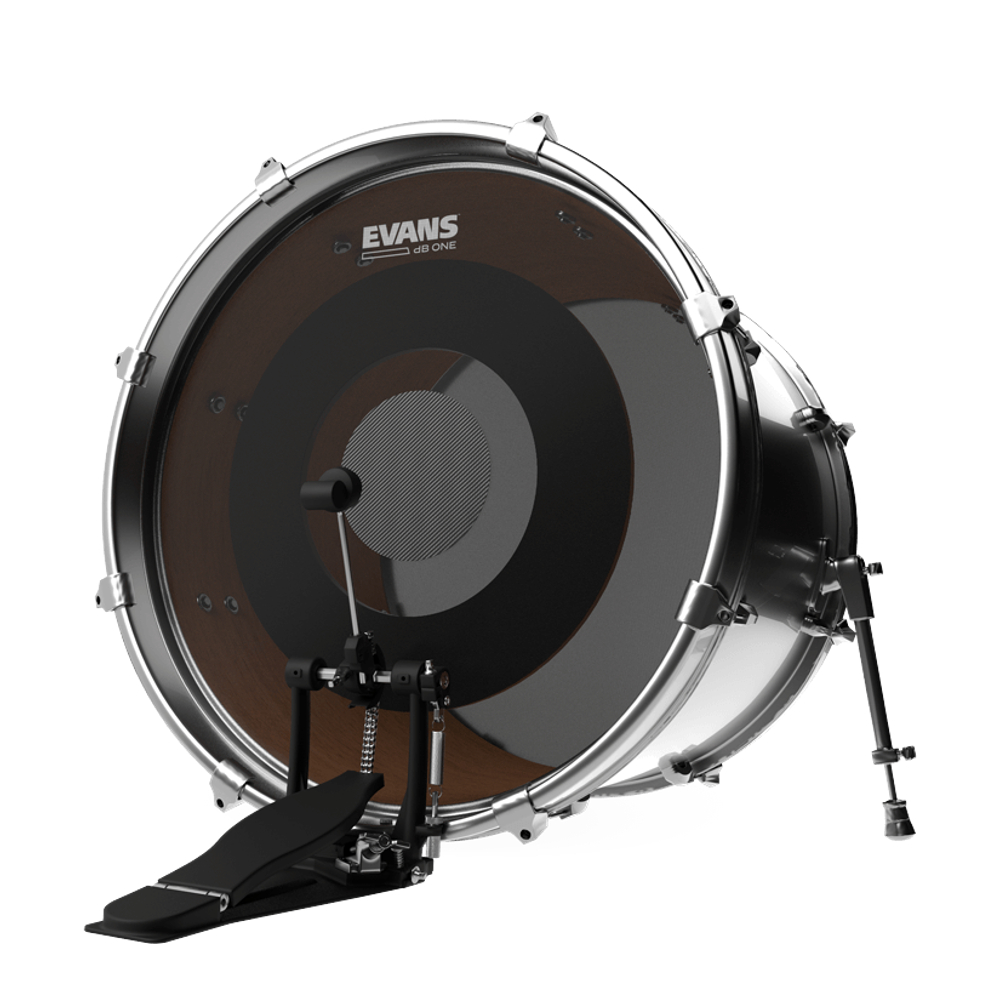 Evans 20-inch dB One Low Volume Bass Batter Drum Head (BD20DB1)