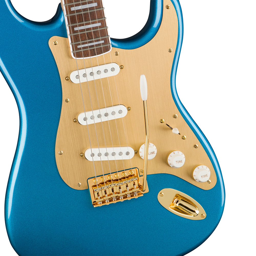 Squier by Fender 40th Anniversary Stratocaster Gold Edition - Lake Placid Blue (379410502)