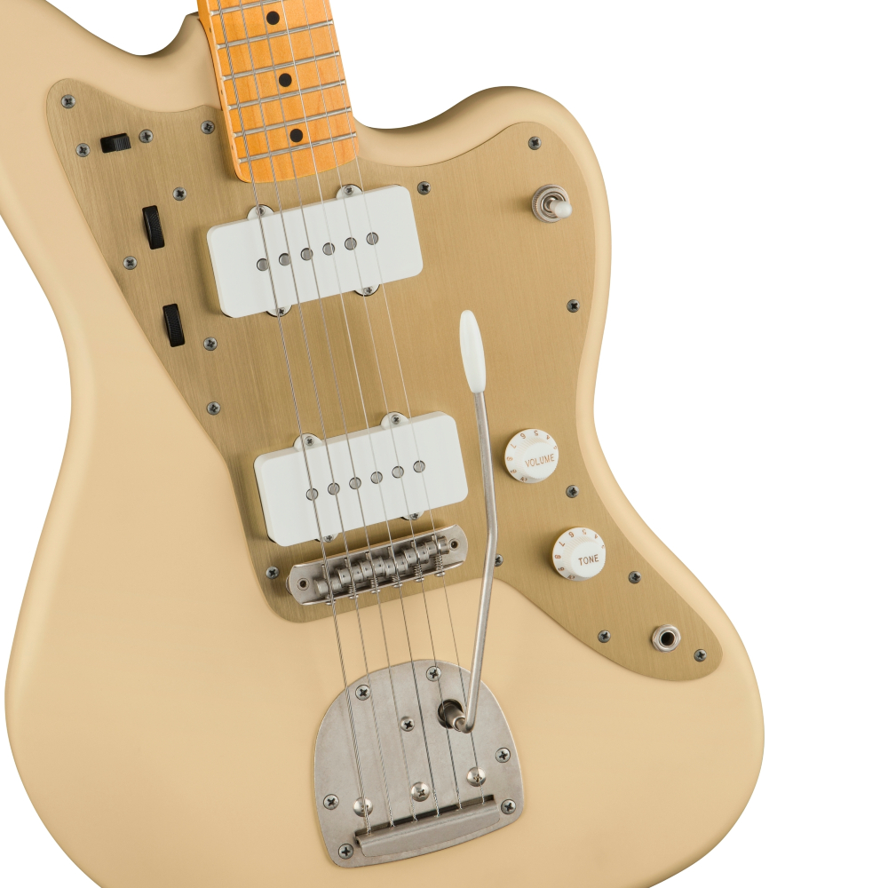 Squier by Fender 40th Anniversary Jazzmaster Guitar Vintage Edition - Satin Desert Sand (379520589)