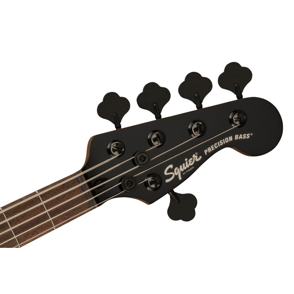 Squier by Fender Contemporary Active Precision Bass PH V Bass Guitar - Black (370491506)