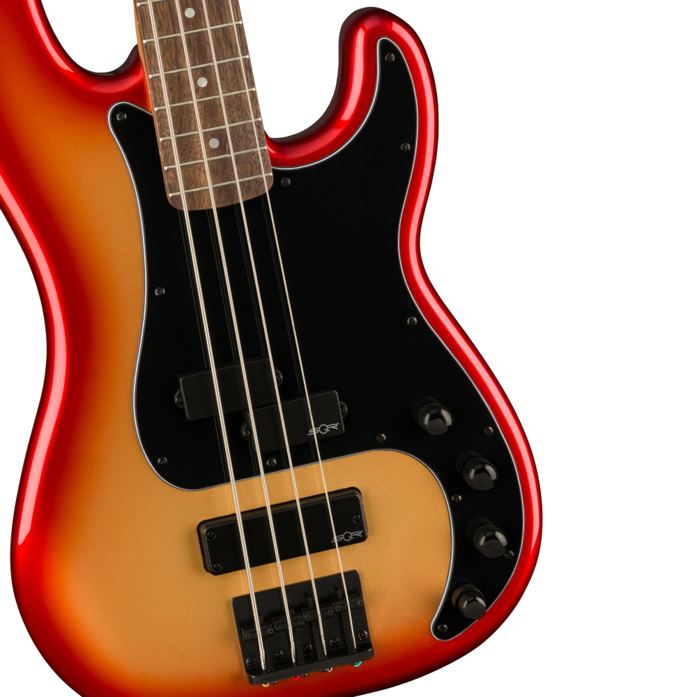 Squier by Fender Contemporary Active Precision Bass PH Bass Guitar - Sunset Metallic (370481570)