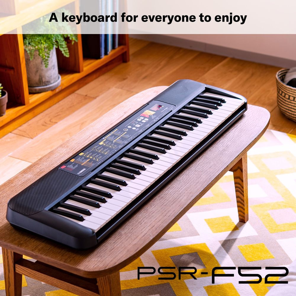 Yamaha PSR-F52 Portable 61-Keys Keyboard