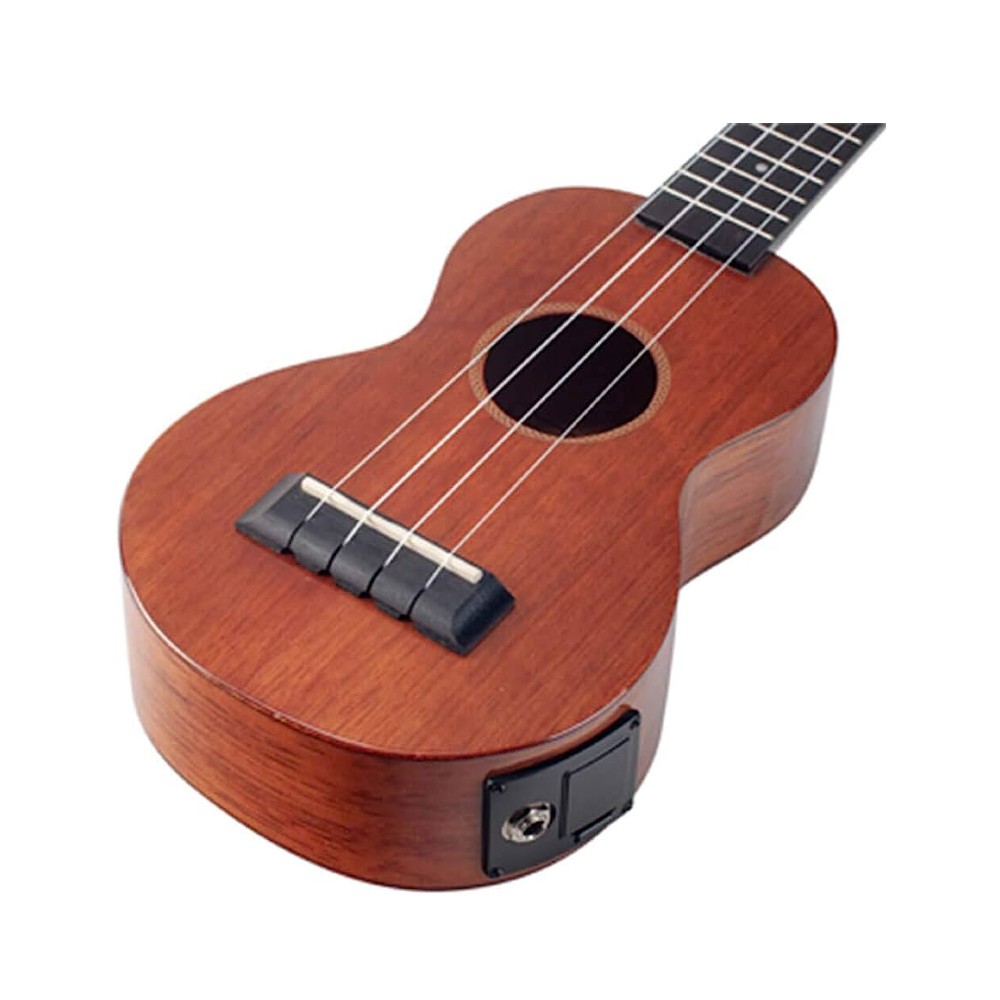 Mahalo MJ1VTVNA Java Series Soprano Electric Ukulele (Vintage Natural Gloss)