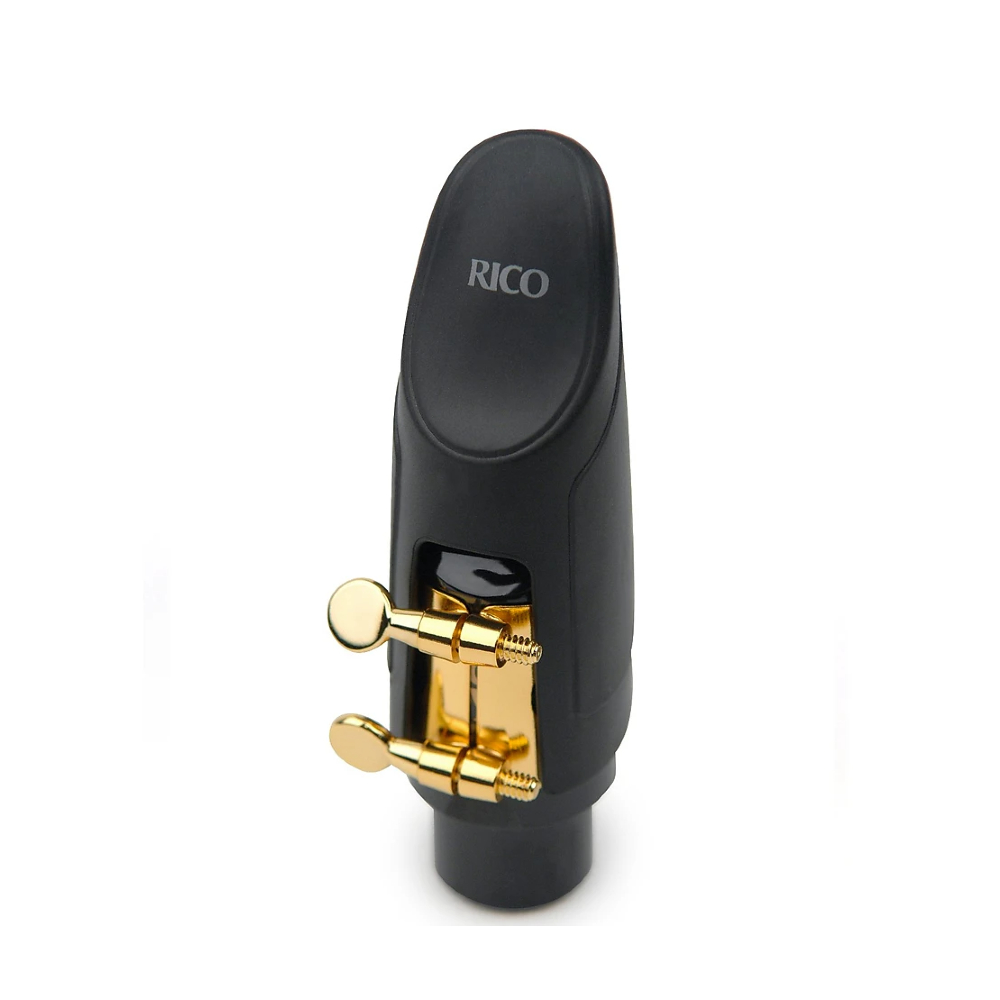 Rico HAS1G H-Ligature and Cap For Alto Sax (Gold)