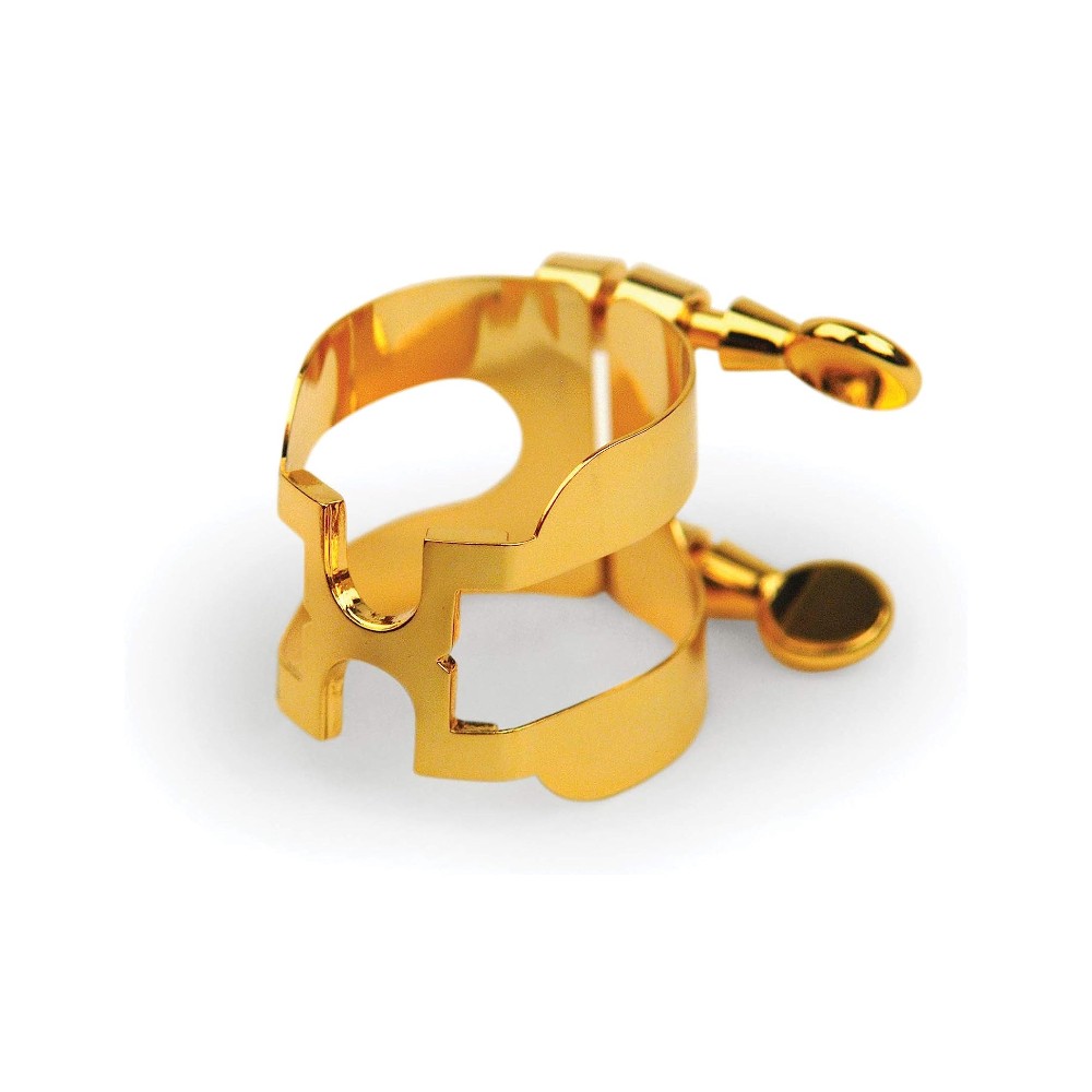 Rico HAS1G H-Ligature and Cap For Alto Sax (Gold)