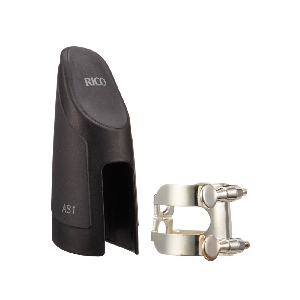 Rico HAS1S H-Ligature Cap for Alto Sax (Silver-plated)