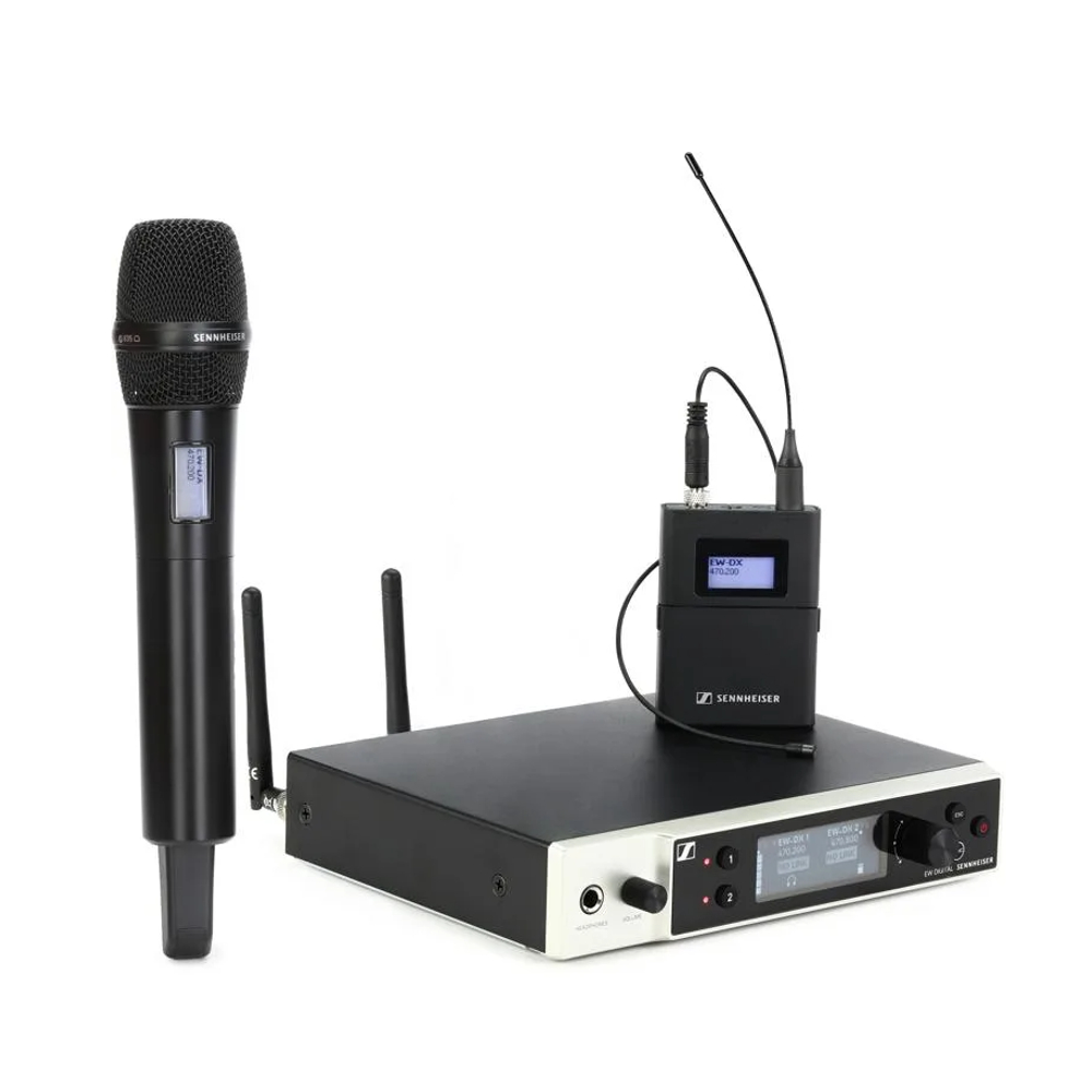 Sennheiser EW-DX MKE 2-835-S SET (Q1-9) Dual-Channel Digital Combo Set Wireless Handheld Microphone System