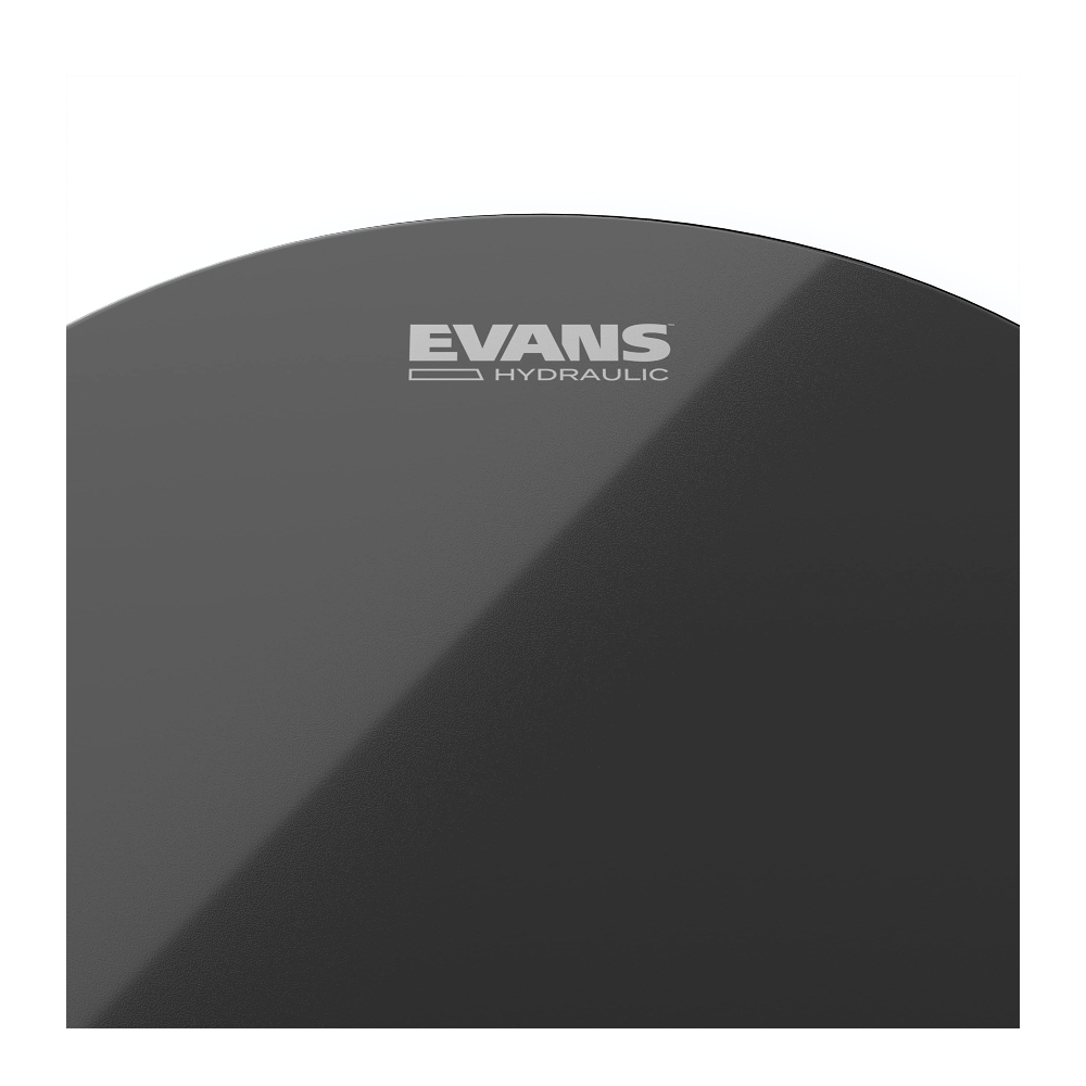 Evans Hydraulic Black Drum Head (TT08HBG)