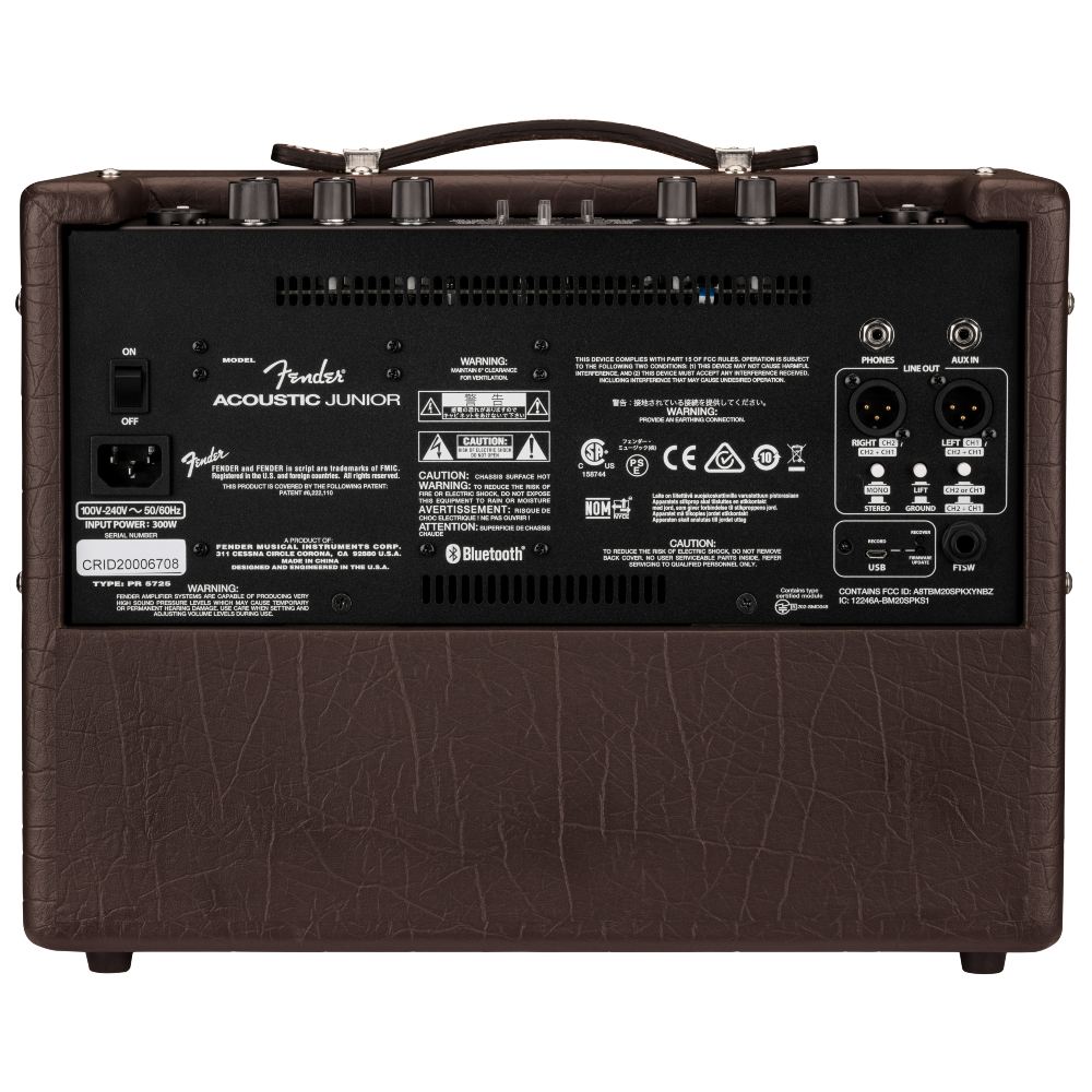 Fender Acoustic Junior Acoustic Guitar Amplifier (2314303000)