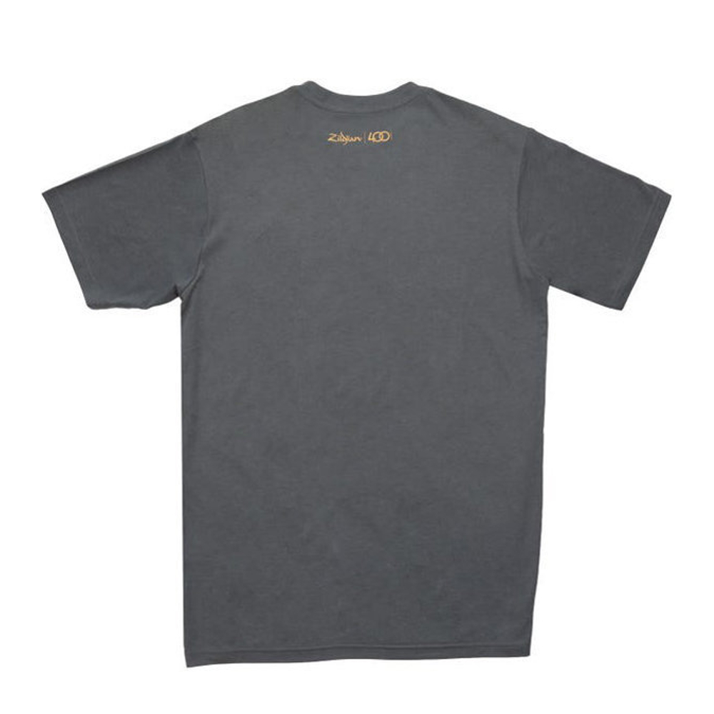 Zildjian ZAT0055-LE Limited Edition 400th Anniversary Classical 2X T-Shirt (Gray)