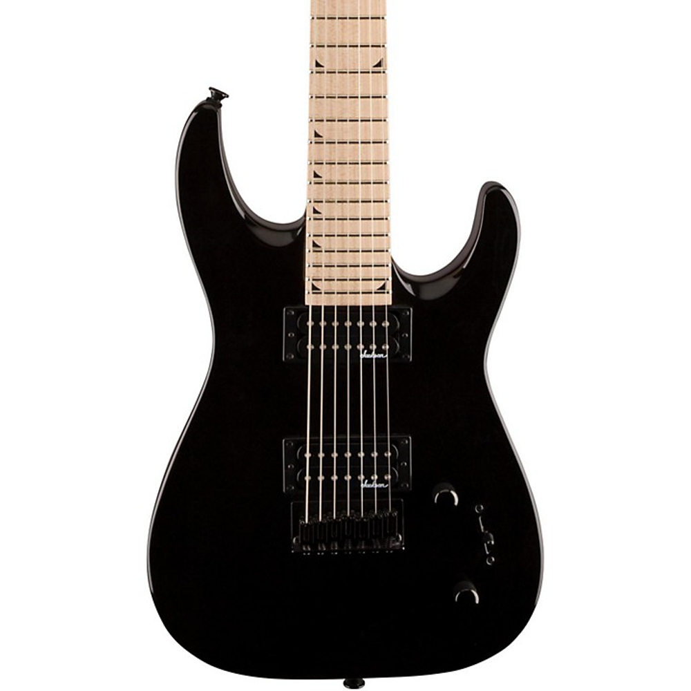 Jackson JS22-7 DKA-M Special Edition Dinky 7-String Electric Guitar (Gloss Black)