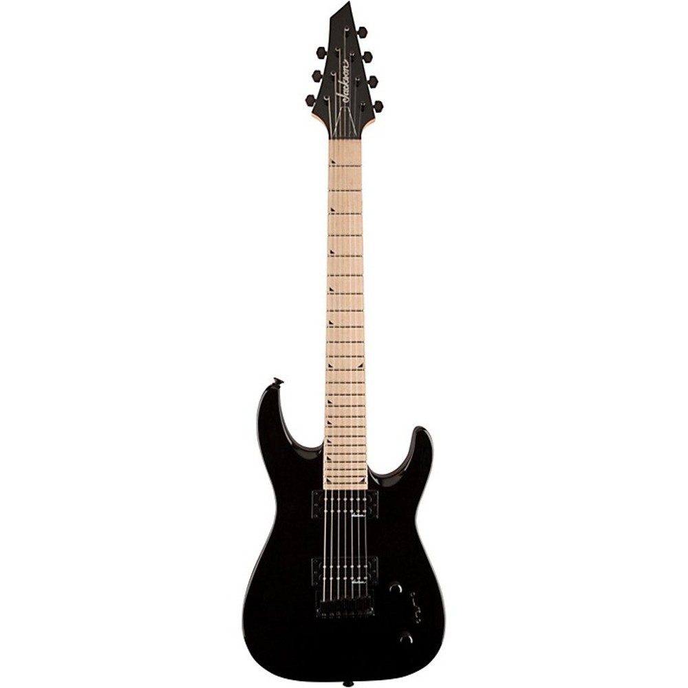 Jackson JS22-7 DKA-M Special Edition Dinky 7-String Electric Guitar (Gloss Black)