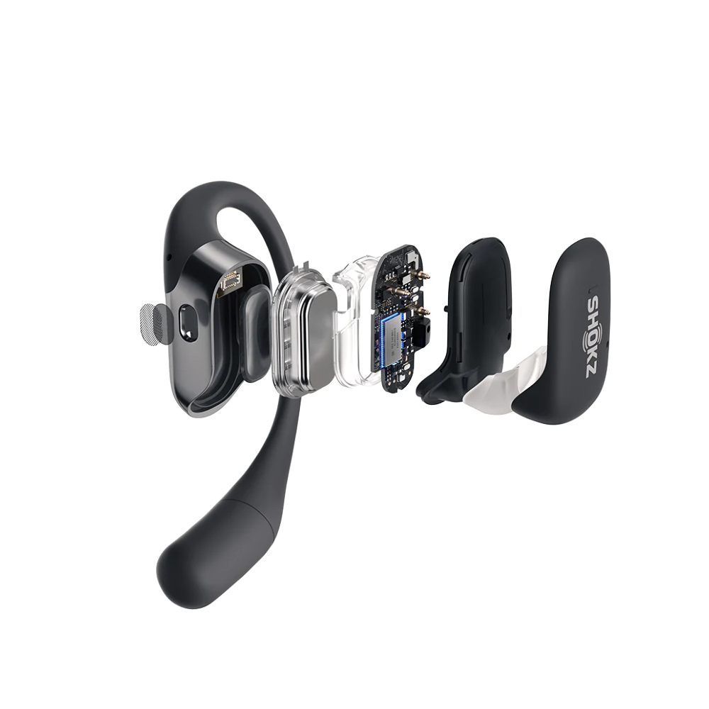 Shokz OpenFit Open Ear Wireless Bluetooth Earbuds - Black (T910BK)