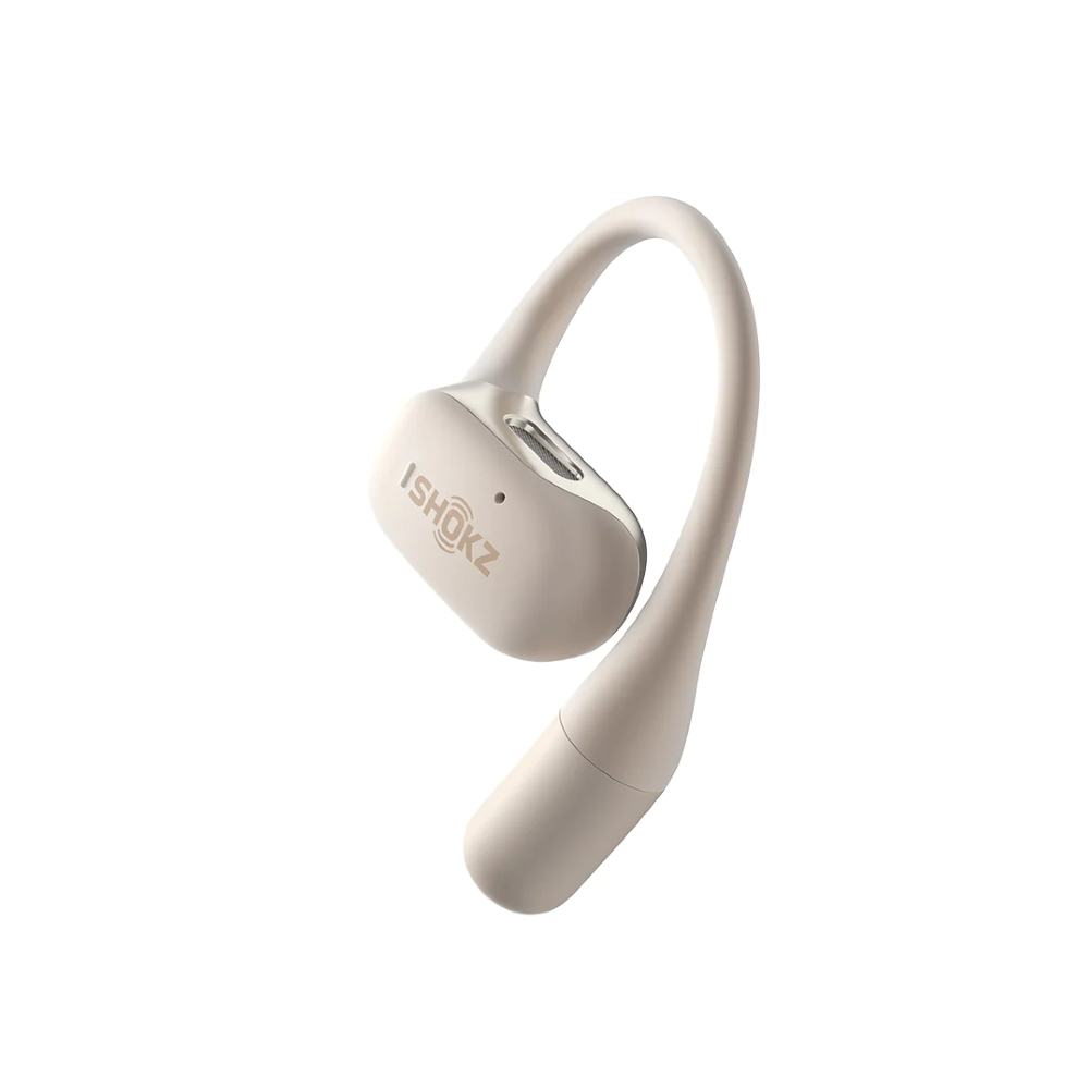 Shokz OpenFit Open Ear Wireless Bluetooth Earbuds - White (T910BG)