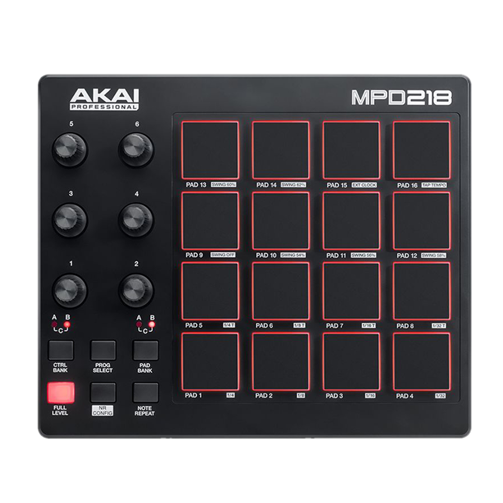 Akai Professional MPD218 USB Drum Pad Controller