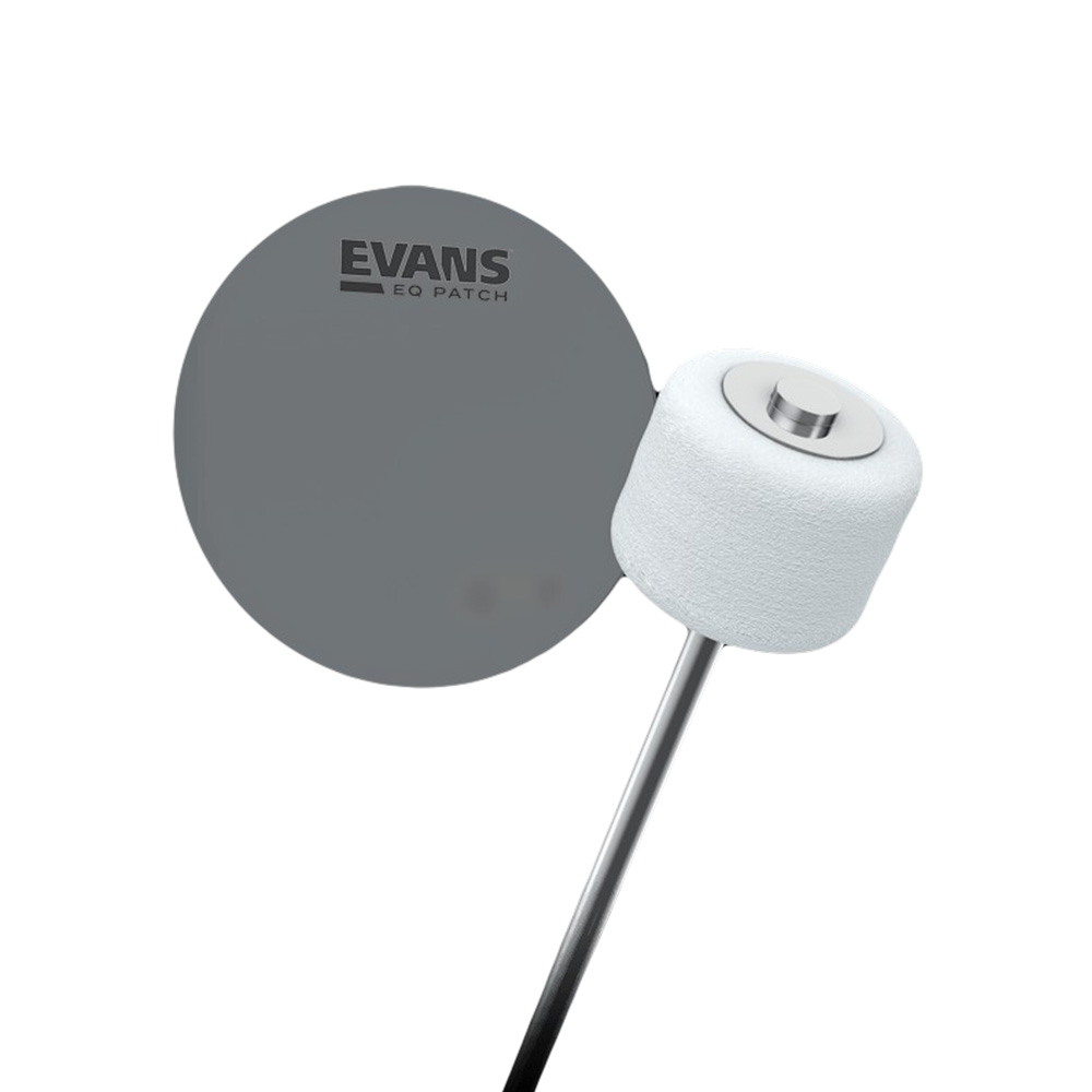 Evans Single Pedal Patch - Clear Plastic (EQPC1)
