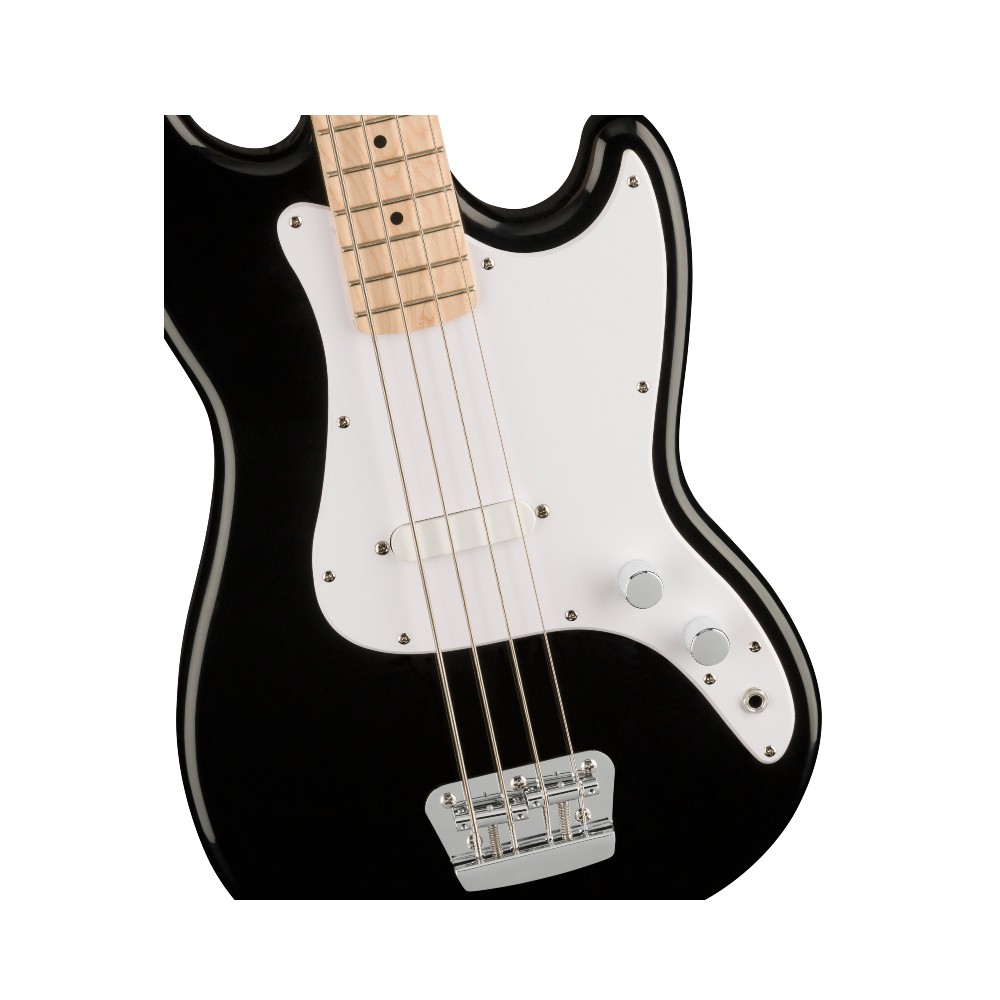 Squier by Fender Bronco Short Scale Bass Guitar - Black (310902506)