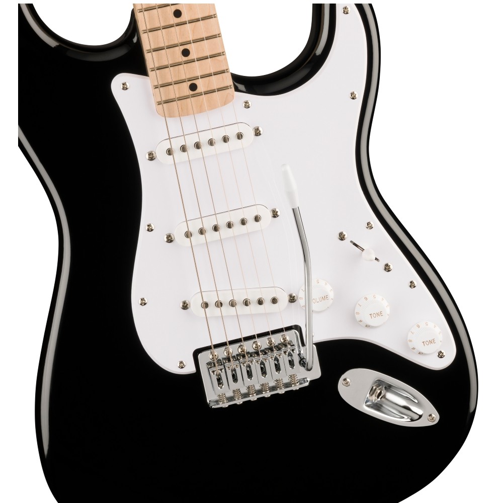 Squier by Fender Sonic Stratocaster Electric Guitar - Black (0373152506)