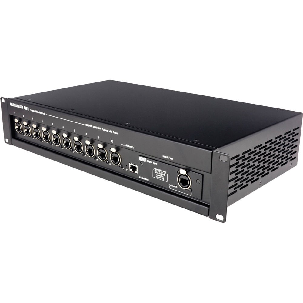 Allen & Heath ME-U 10 Port PoE Monitor Hub