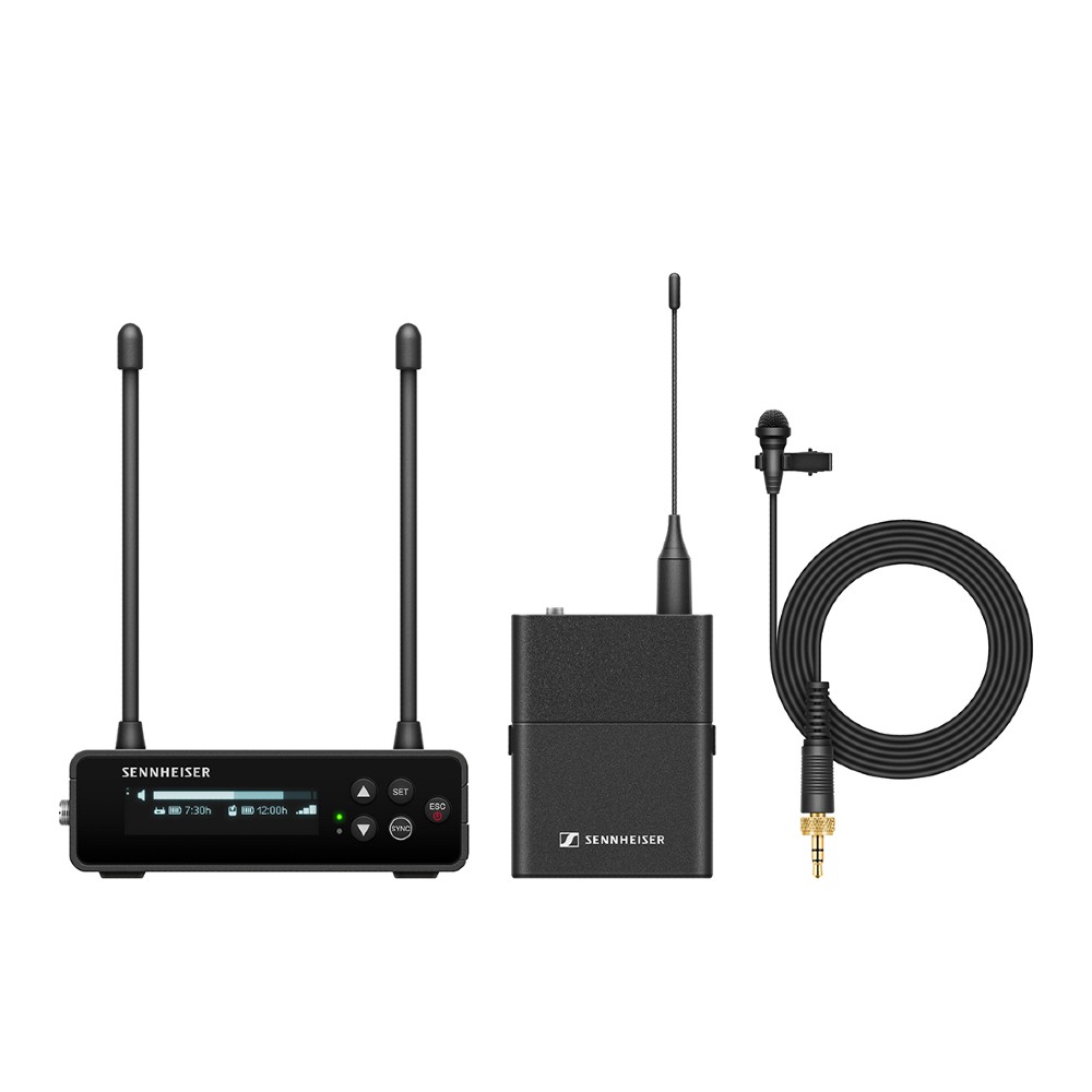 Sennheiser EW-DP ME 2 SET Camera-Mount Digital Wireless Omni Lavalier Mic System