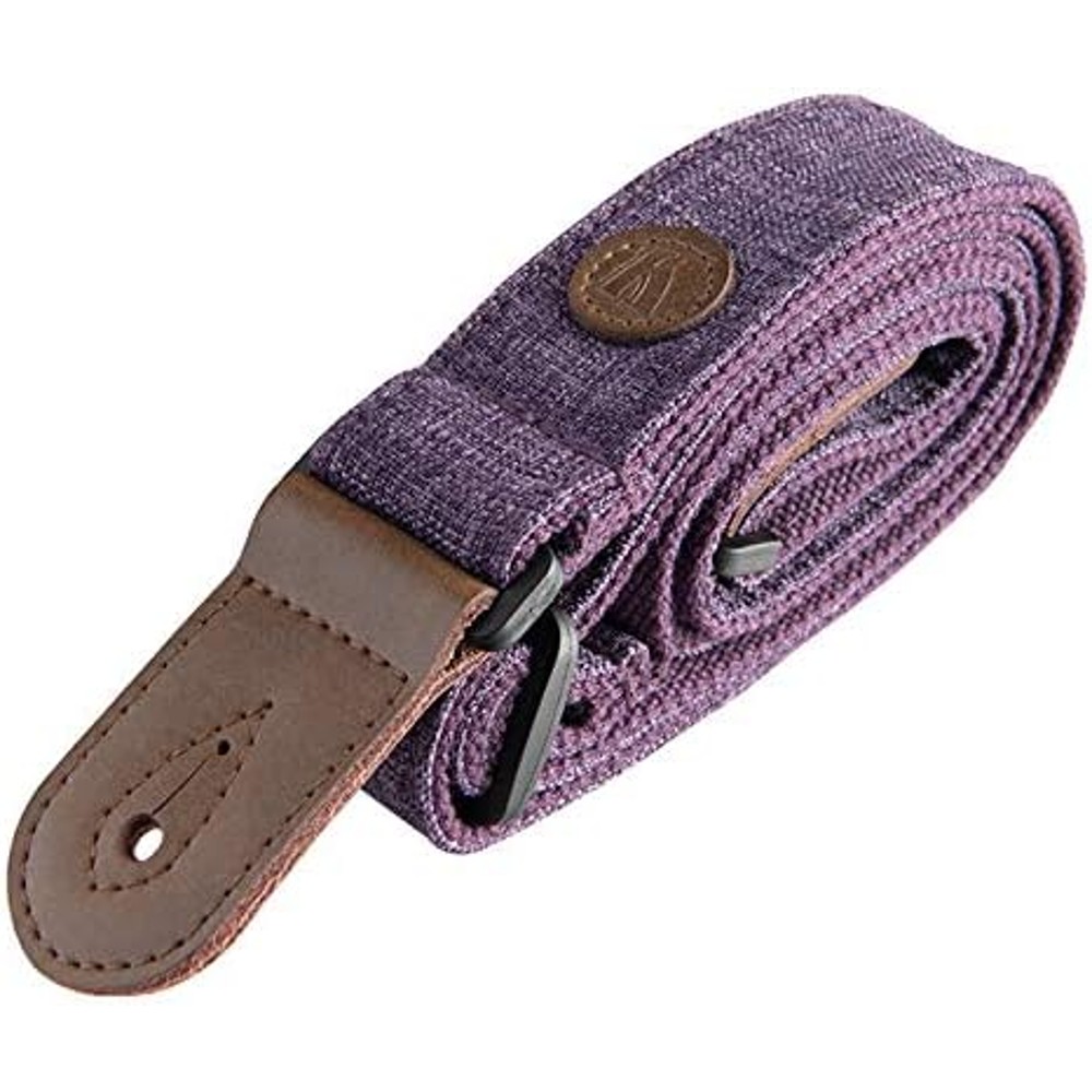 Kala Sonoma Coast Deluxe Cloth Ukelele Strap - Vista Point Purple (K-DSTP-PL)