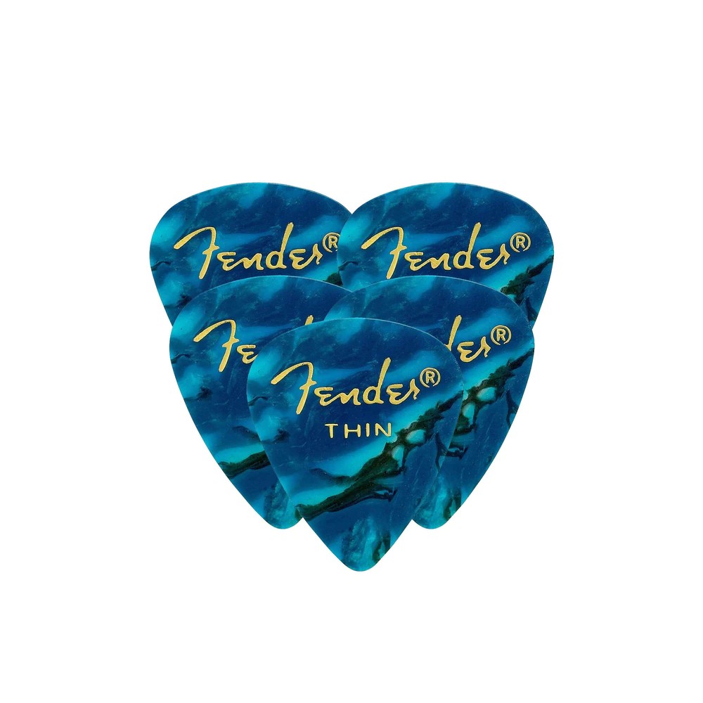 Fender 351 Shape Premium Celluloid Picks - Thin (12 Pack)