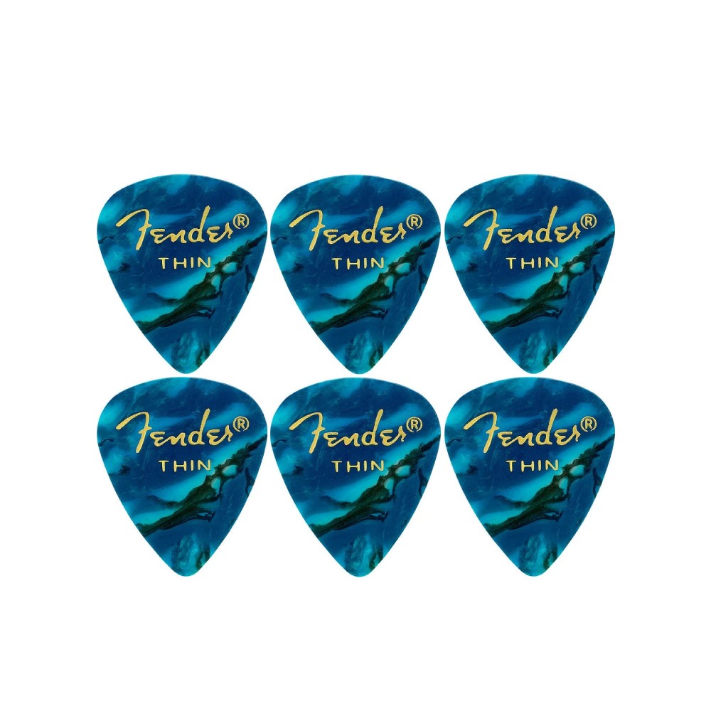 Fender 351 Shape Premium Celluloid Picks - Thin (12 Pack)