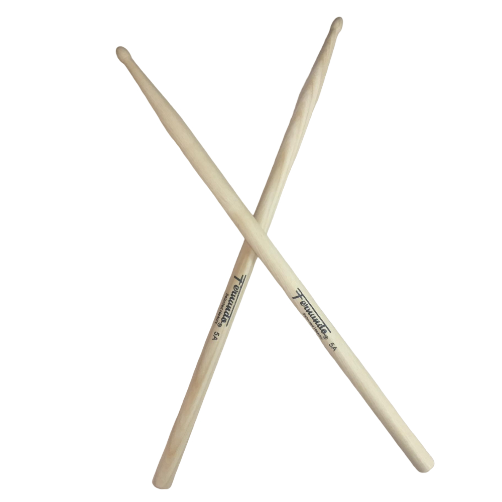 Fernando 5A Hickory Series Wood Tip Drumsticks