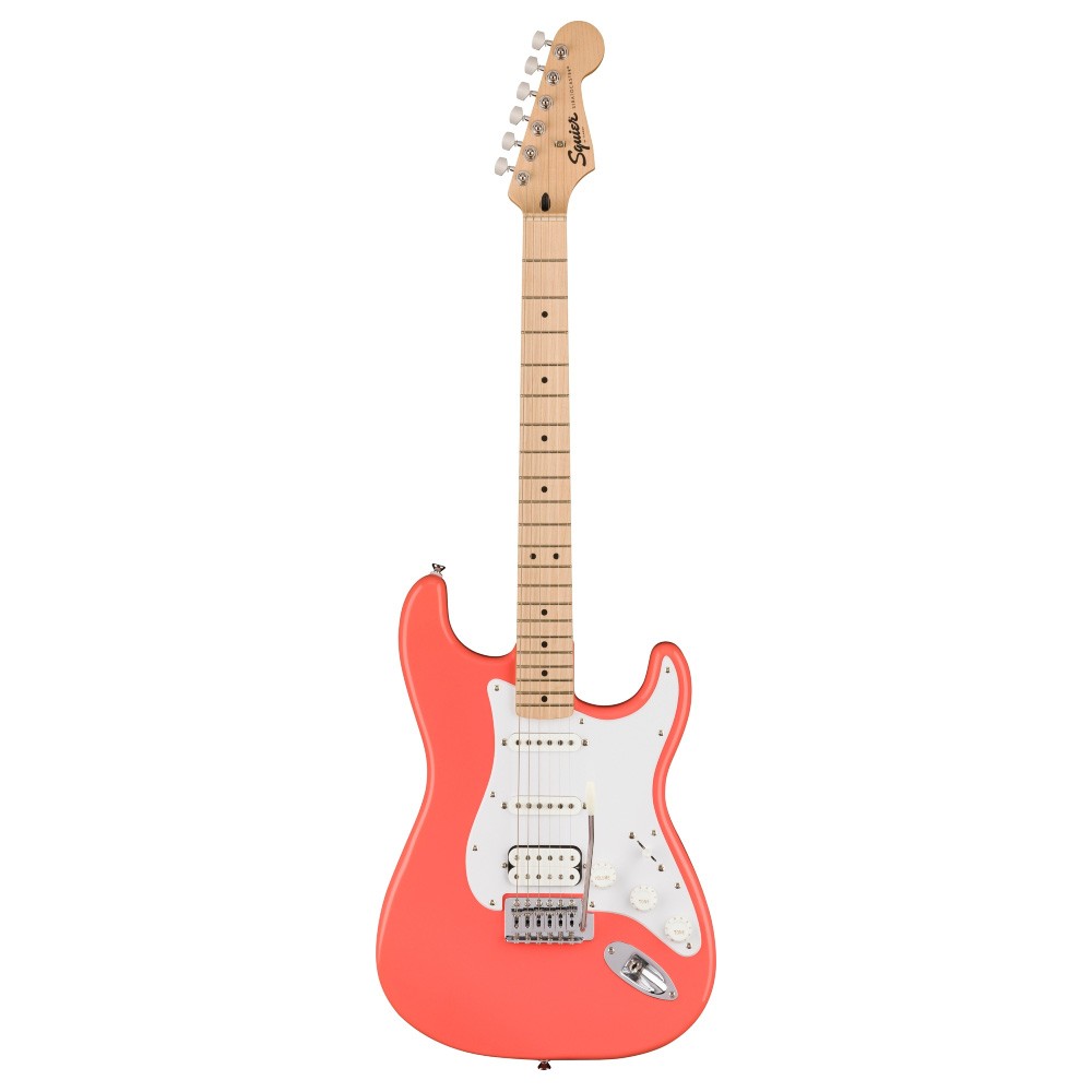 Squier by Fender Sonic Stratocaster HSS Electric Guitar - Tahitian Coral (0373202511)