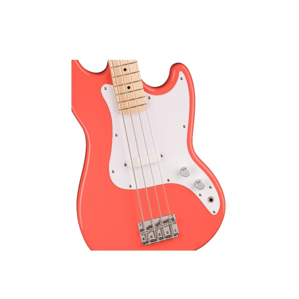 Squier by Fender Sonic Bronco Bass Guitar - Tahitian Coral (373802511)