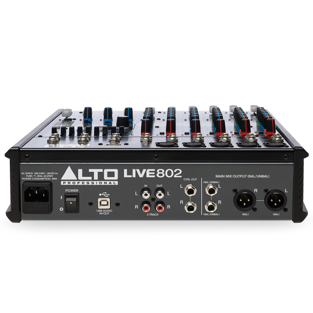 Alto Live 802 Professional 8 Channel/2-BUS Mixer