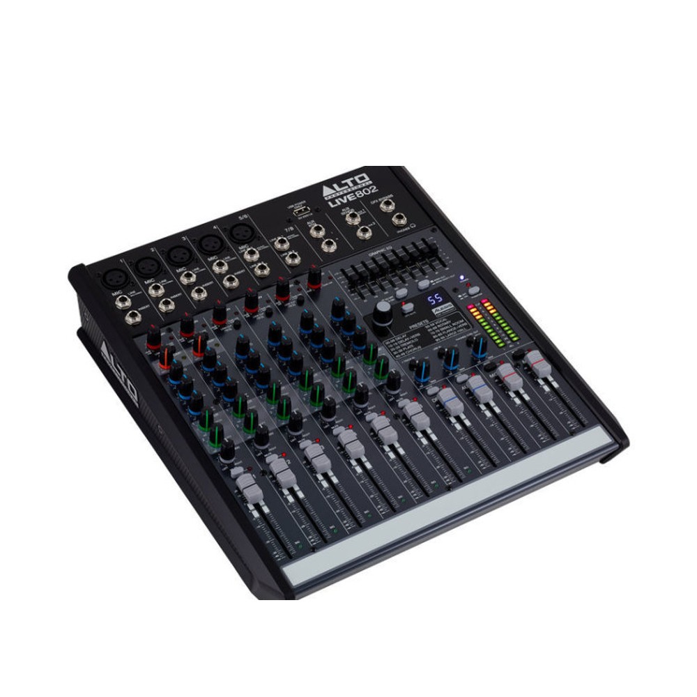 Alto Live 802 Professional 8 Channel/2-BUS Mixer