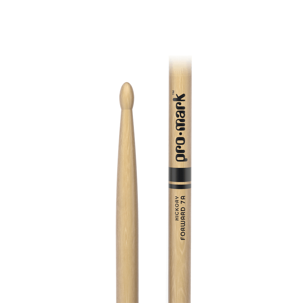 Promark Classic Forward 7A Drumsticks (Hickory Wood Tip)