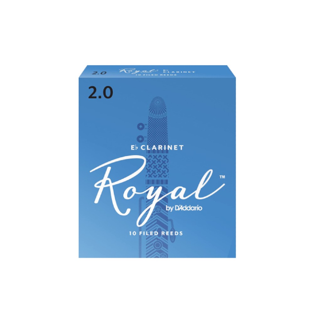 Rico Royal 2.0 Strength Reeds for Eb Clarinet