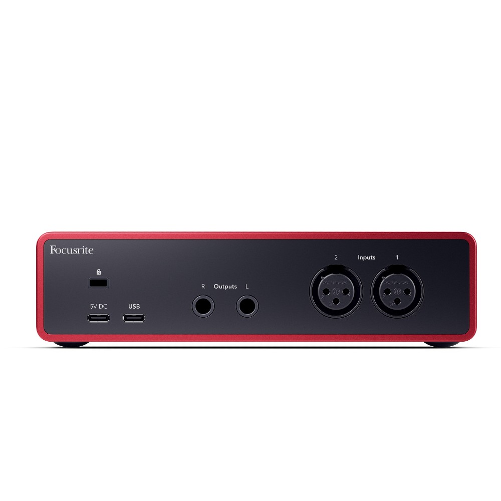 Focusrite Scarlett 2i2 4th Gen USB 2-in/2-out USB-C Audio Interface ...