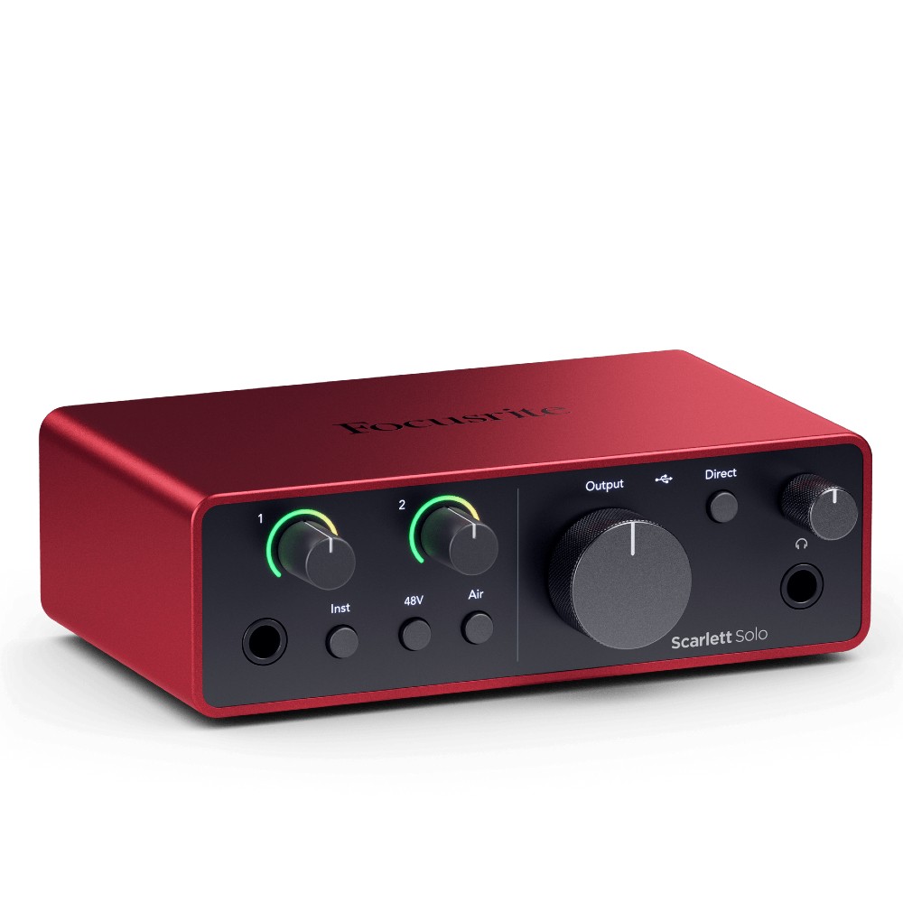 Focusrite Scarlett Solo Studio 4th Gen Solo Studio Bundle