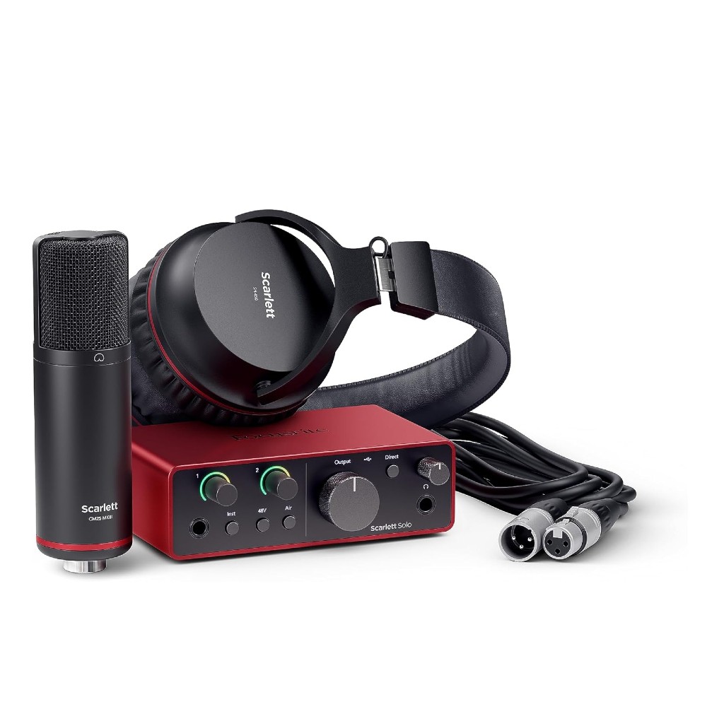 Focusrite Scarlett Solo Studio 4th Gen Solo Studio Bundle