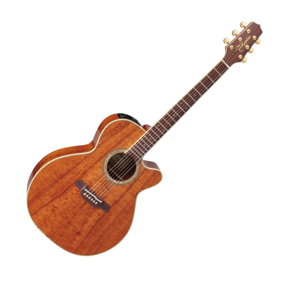 Takamine NEX Legacy Series EF508KC All Koa Acoustic - Electric Guitar (Natural)